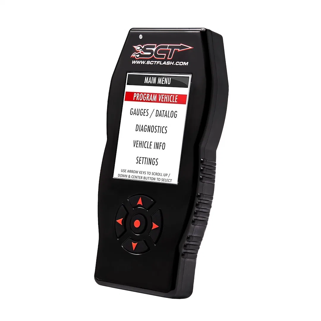 7015PD-B – SCT Computer Programmer, Performance Handheld With Navigator Buttons Reads and Clears Diagnostic Trouble C...